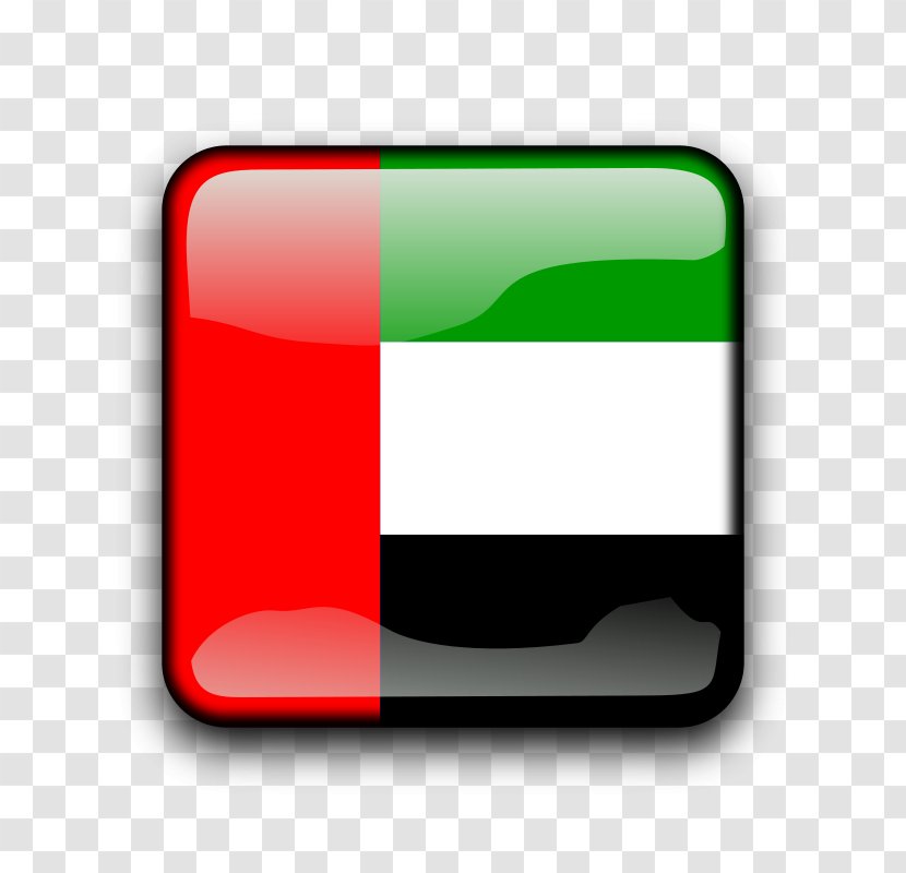 Flag Of The United Arab Emirates - Green Transparent PNG