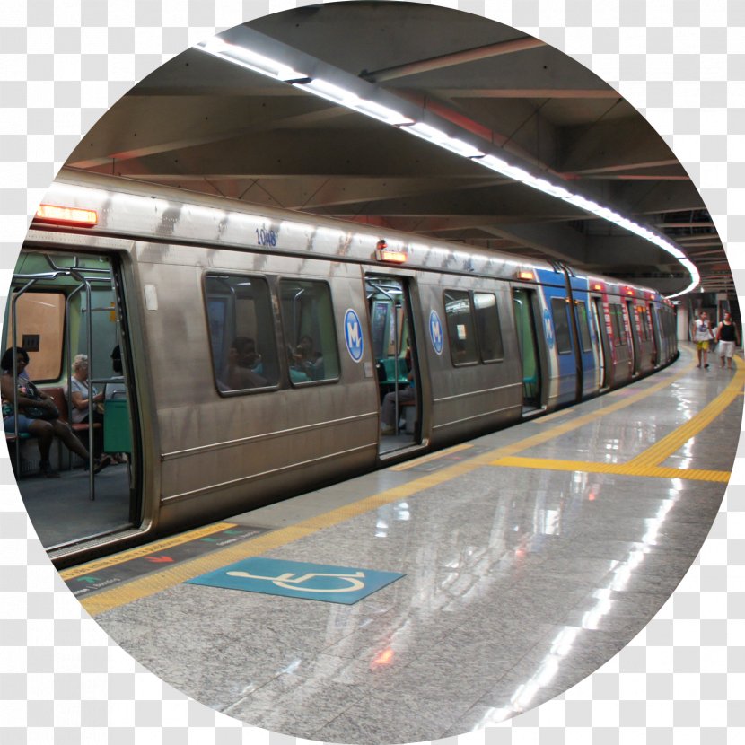 Rapid Transit Rio De Janeiro Metro Bus Train Rail Transport - Ipanema - Brazilian Carnival Transparent PNG