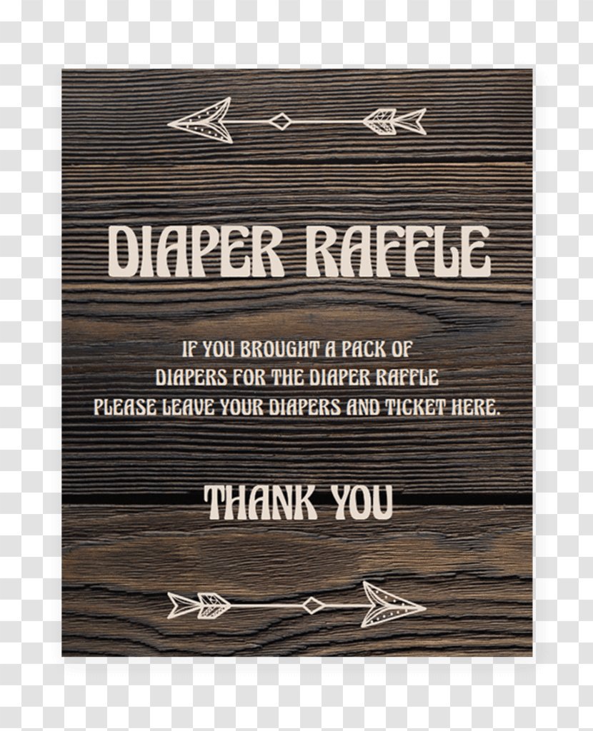 Diaper Raffle Baby Shower Game Ticket - Carnival Flyer Transparent PNG