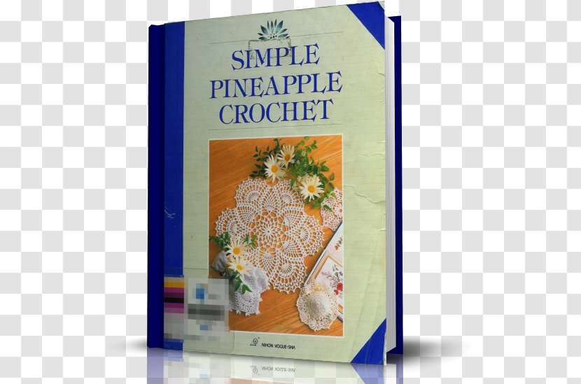 Cloth Napkins Simple Pineapple Crochet Lace Book - Flora Transparent PNG
