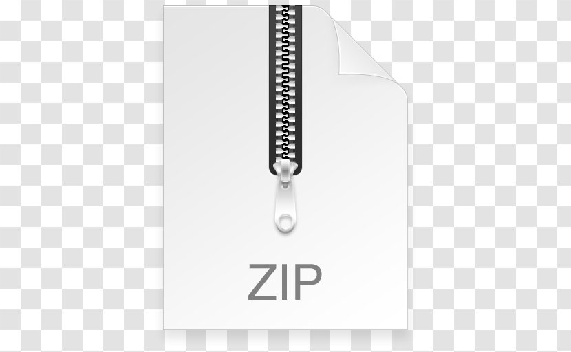 Zip - Data Compression - Zipper Transparent PNG
