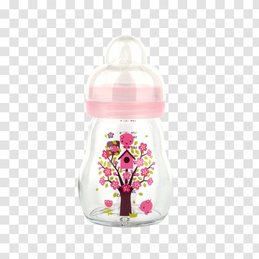 Baby Bottles Glass Bottle Sippy Cups - Water Transparent PNG