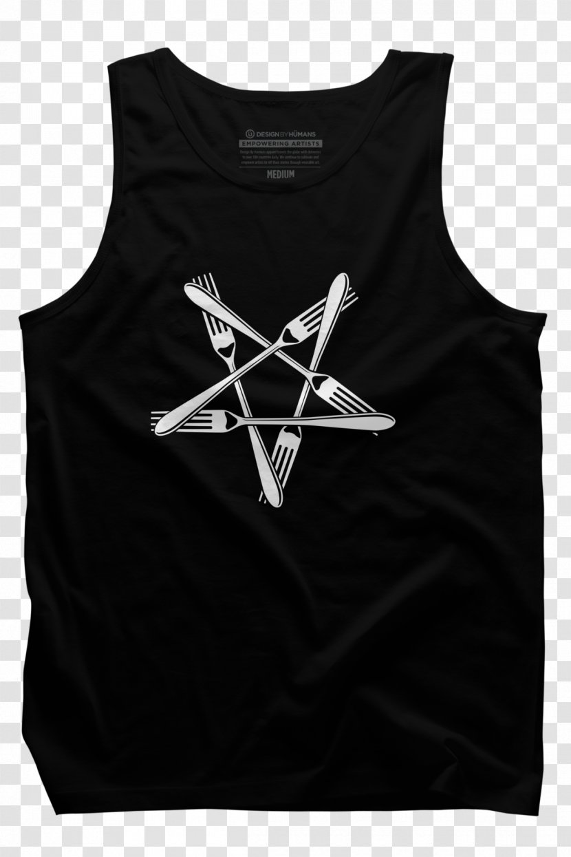 Long-sleeved T-shirt Gilets Printed - Top - Pentagram Transparent PNG