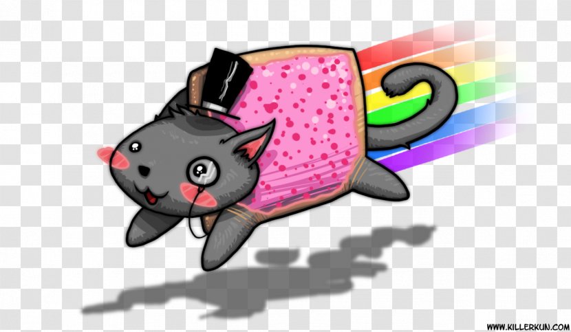 Nyan Cat YouTube Pusheen Desktop Wallpaper - Watercolor Transparent PNG