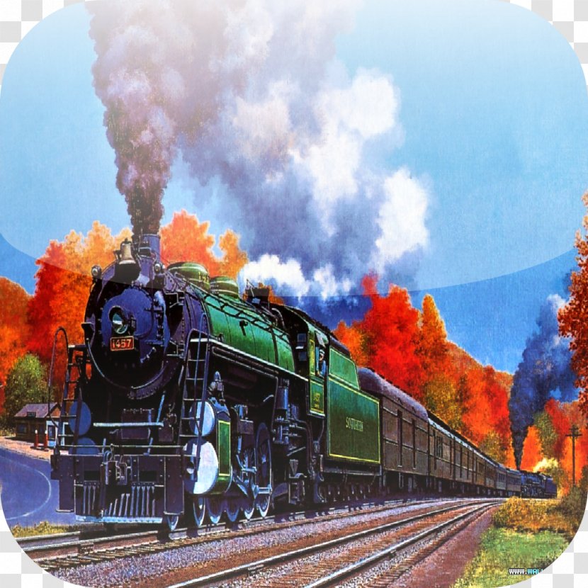 Rail Transport KidsFreeGames Train Wish Greeting & Note Cards - Puzzle Video Game - Railroad Tracks Transparent PNG