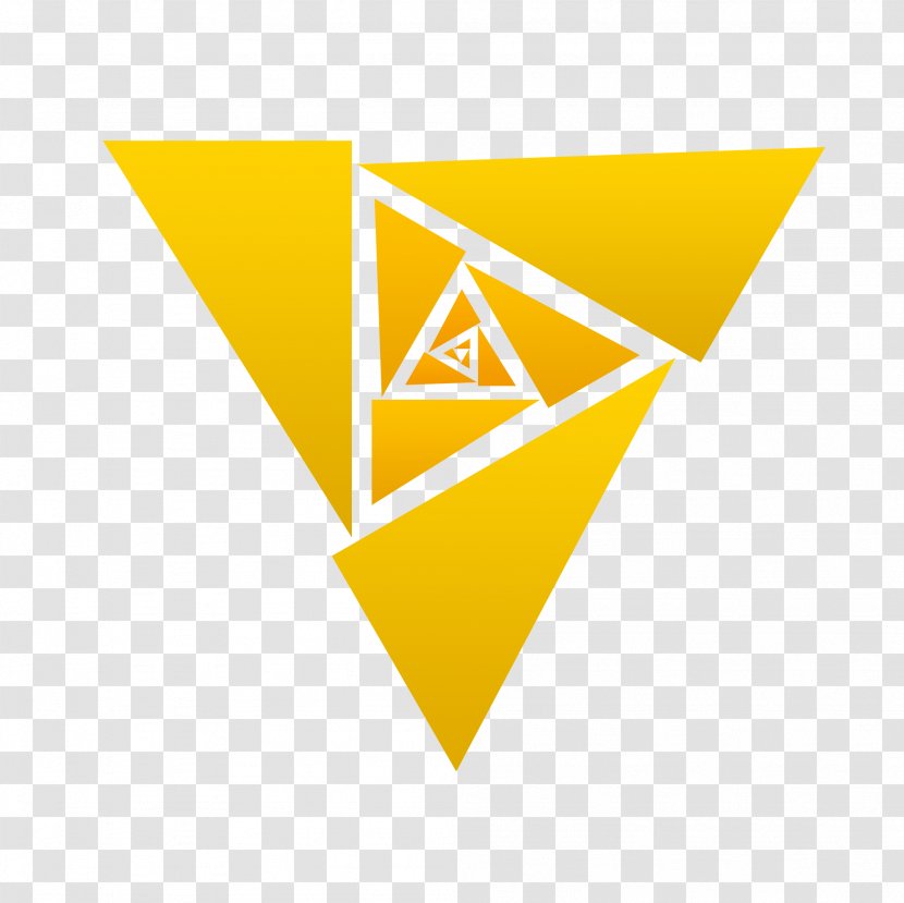 Triangle Area Logo - Yellow - Popular Indie Transparent PNG