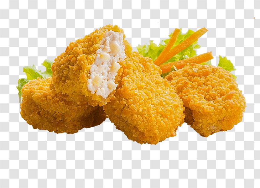 Chicken Nugget Croquette Korokke Fried Poulet Au Fromage - Crispy Transparent PNG