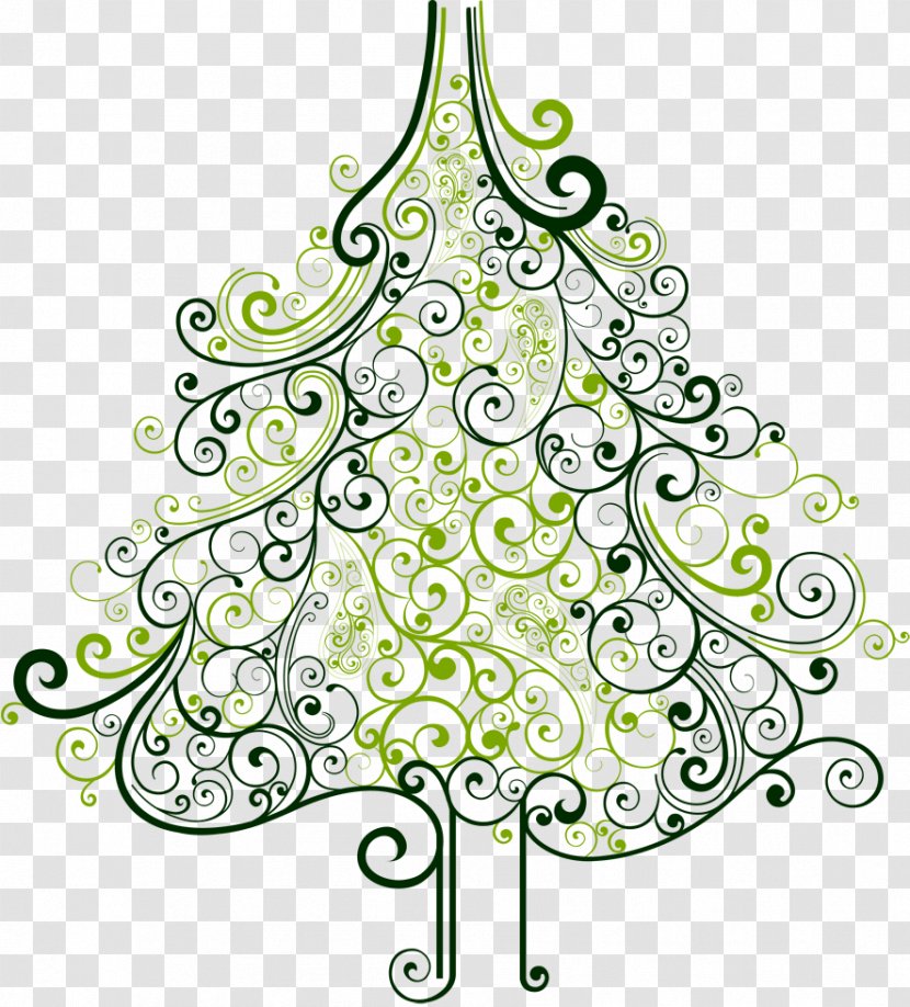 Christmas Tree Royalty-free Clip Art - Twig Transparent PNG