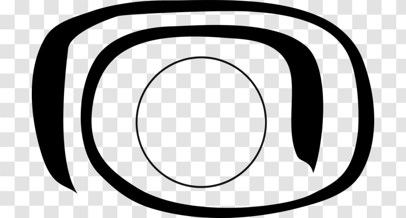 Eye Symbol - Ra - Oval Line Art Transparent PNG