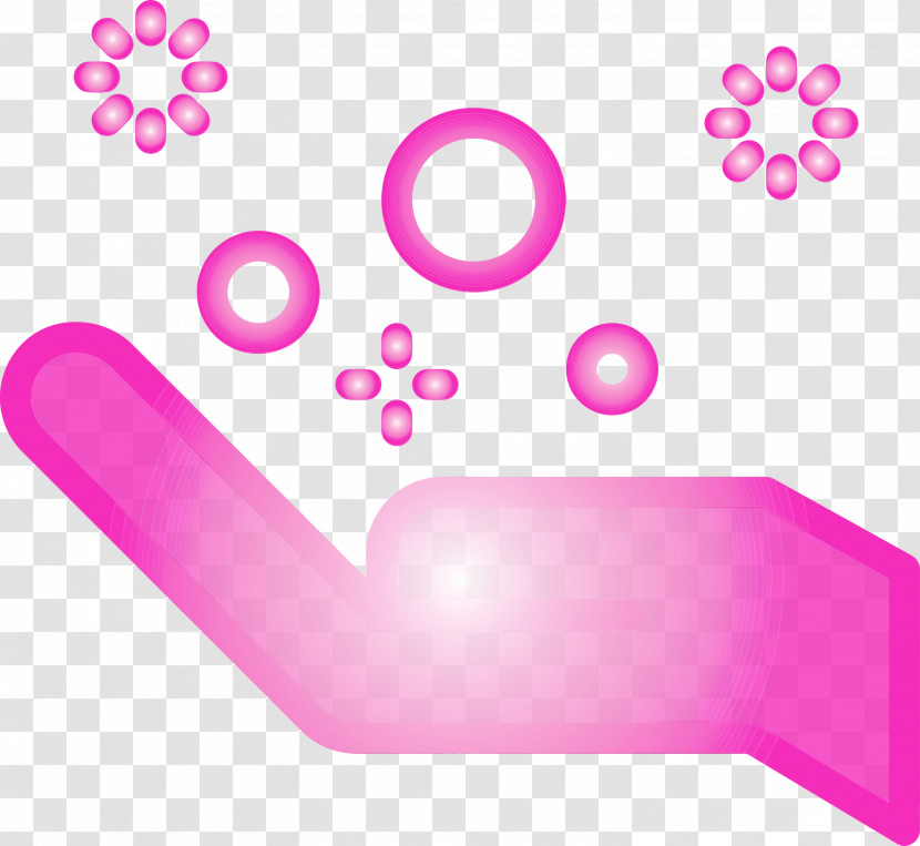 Pink Line Magenta Material Property Sticker Transparent PNG
