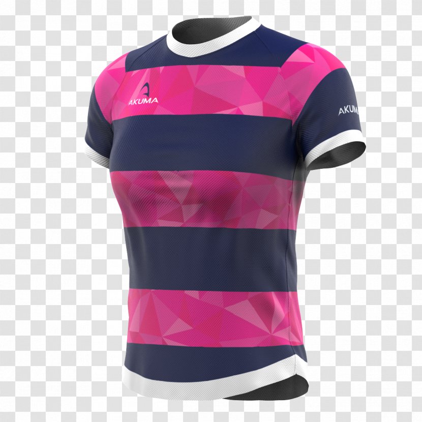 T-shirt Sleeve Pink M - Active Shirt Transparent PNG