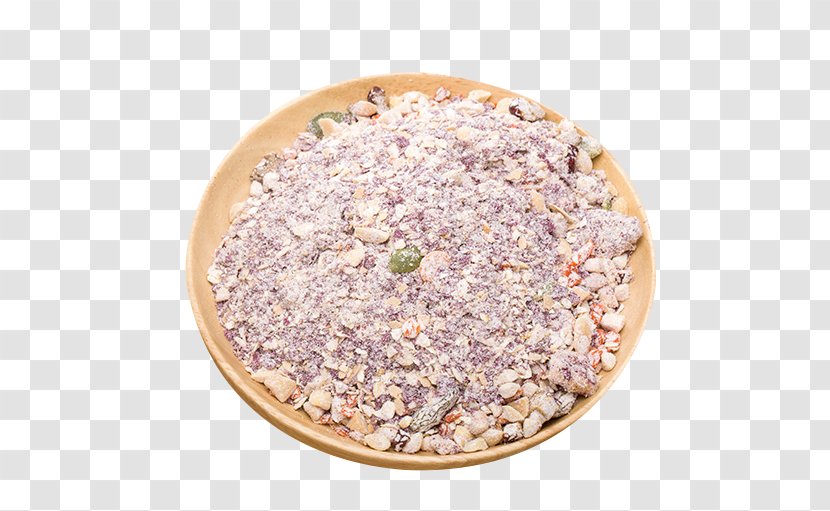 Congee Porridge Powder Nutrition - Purple - With Potato Transparent PNG