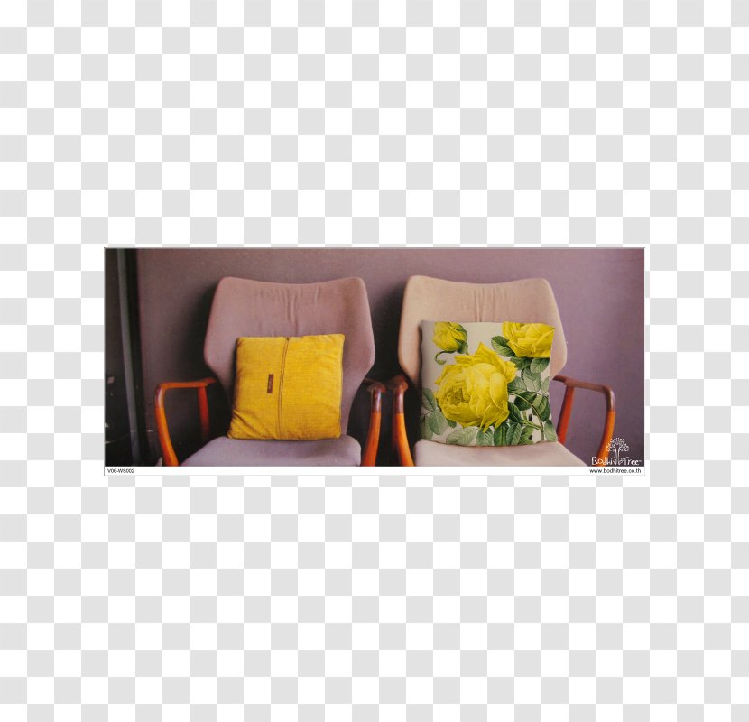 Still Life Cushion Couch - Yellow - Design Transparent PNG