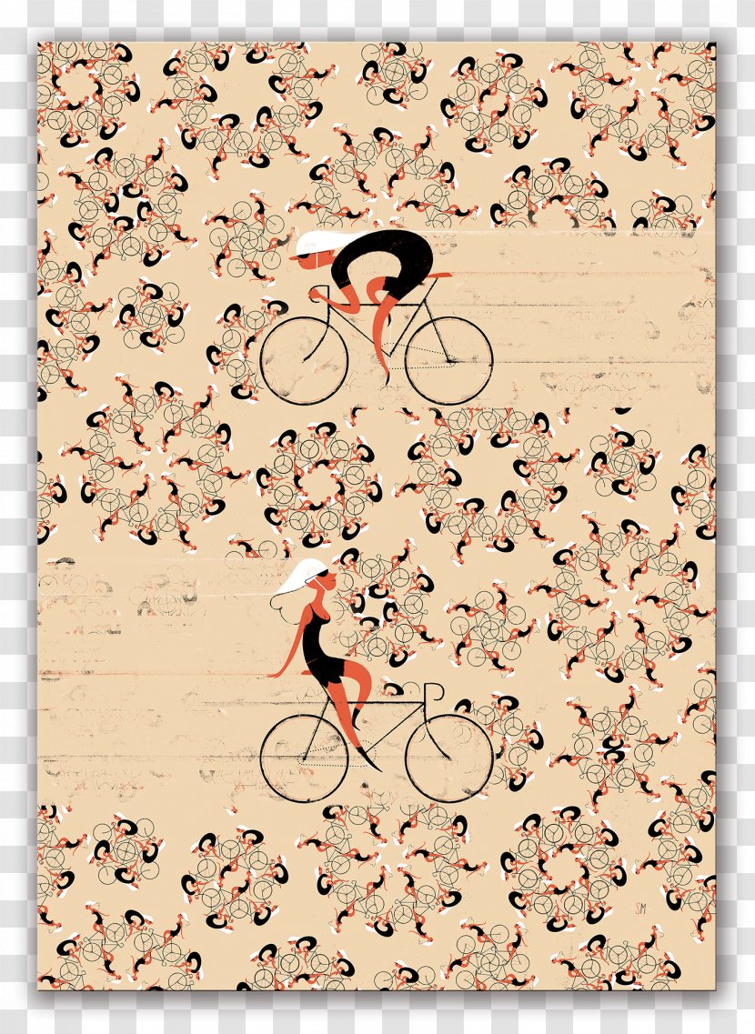 Bicycle Film Festival Art - Festive Poster Transparent PNG