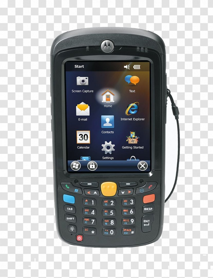 Mobile Computing Handheld Devices Motorola Barcode Zebra Technologies - Pda - Terminal Transparent PNG