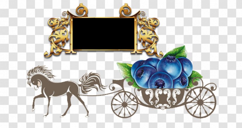 Blueberry Material - Chariot - Carriage Transparent PNG