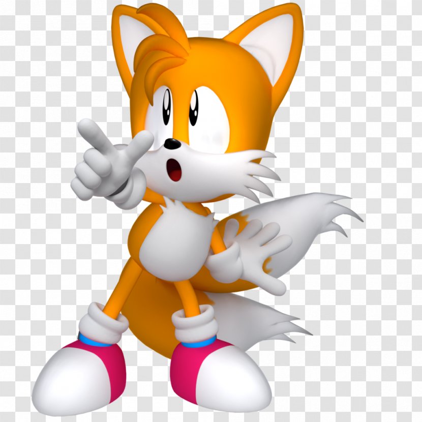 Sonic Generations Chaos Tails Rendering - The Hedgehog - Classic Transparent PNG