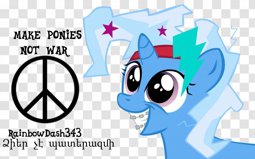 Horse Peace Technology Clip Art - Flower - Not War Transparent PNG
