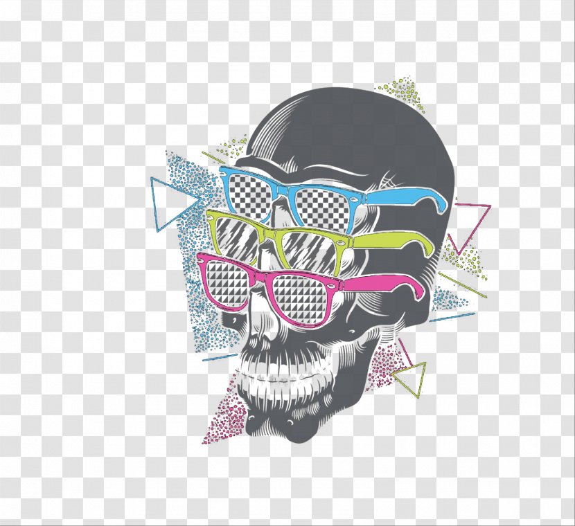Illustration - Banner - Skull Transparent PNG