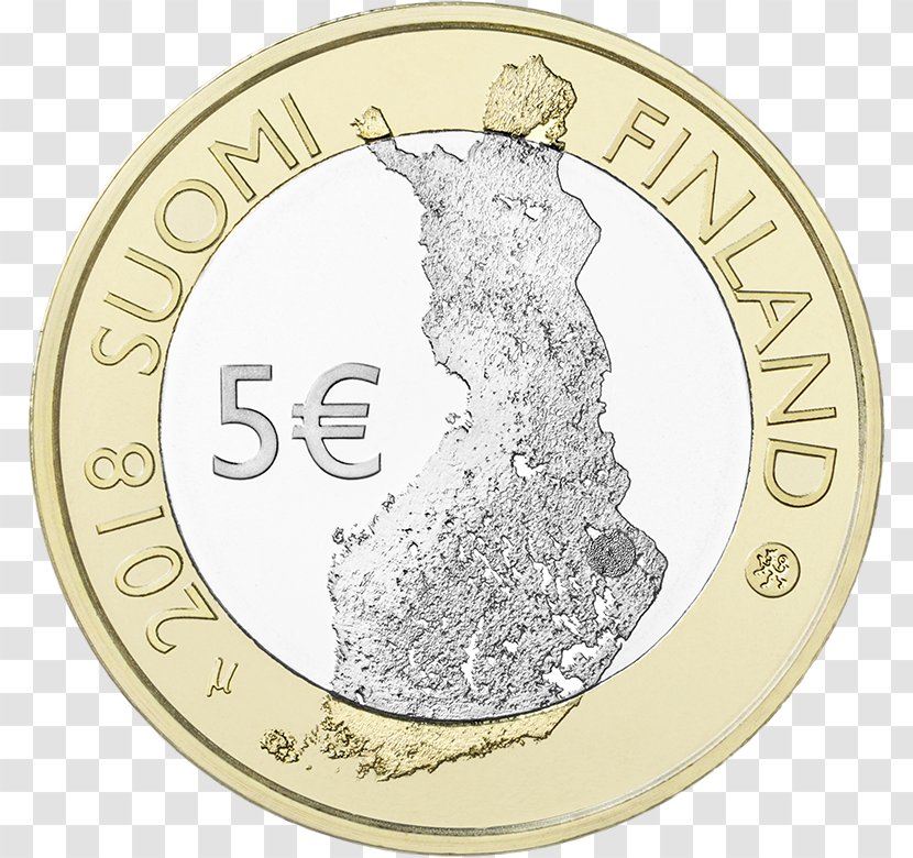 Koli, Finland Finnish Euro Coins 2 Commemorative Coin Transparent PNG