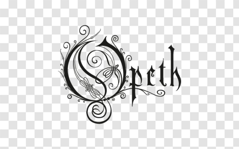 Opeth Logo Of NBC Sorceress - Monochrome Photography - Motorhead Transparent PNG