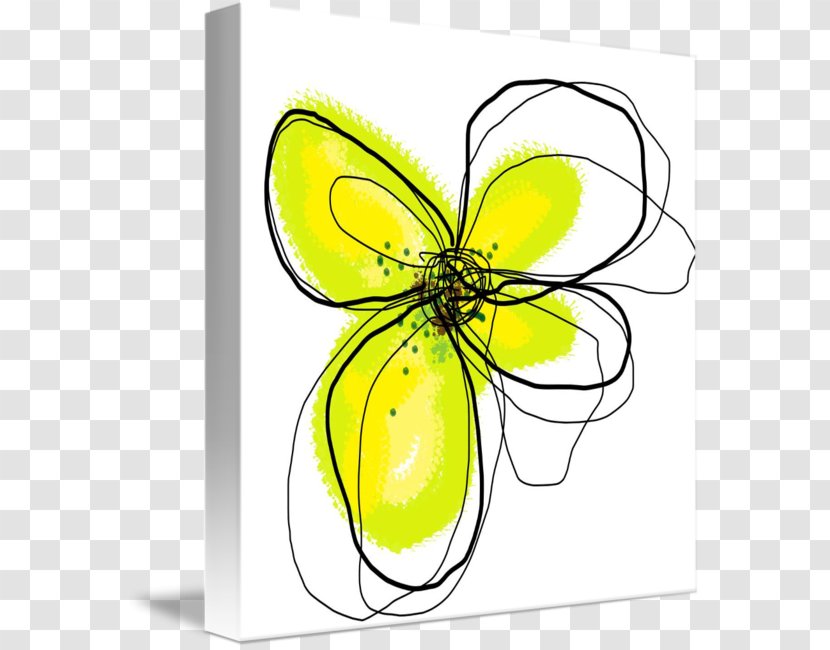 Yellow Petal Art AllPosters.com - Moths And Butterflies - Petals Transparent PNG
