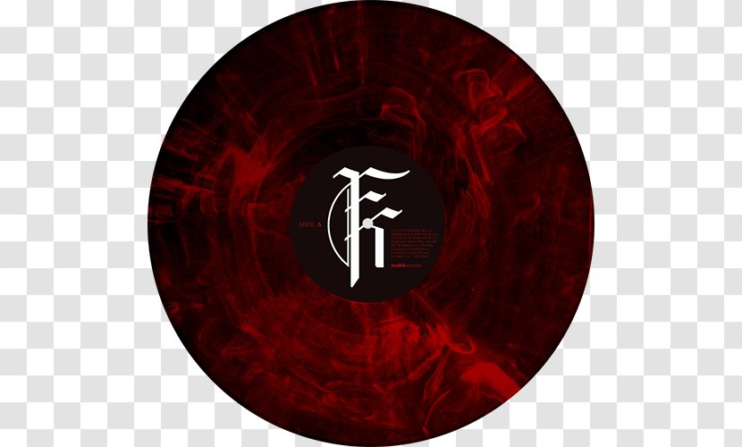 Fit For A King Maroon Circle - Solid Black Tea Transparent PNG