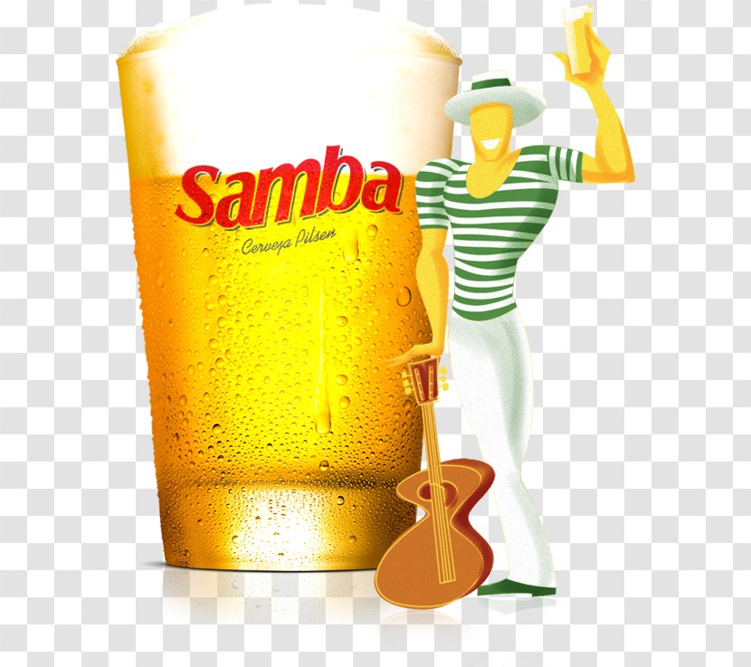 Beer Orange Drink Alcoholic Pilsner Samba - Alcohol By Volume Transparent PNG