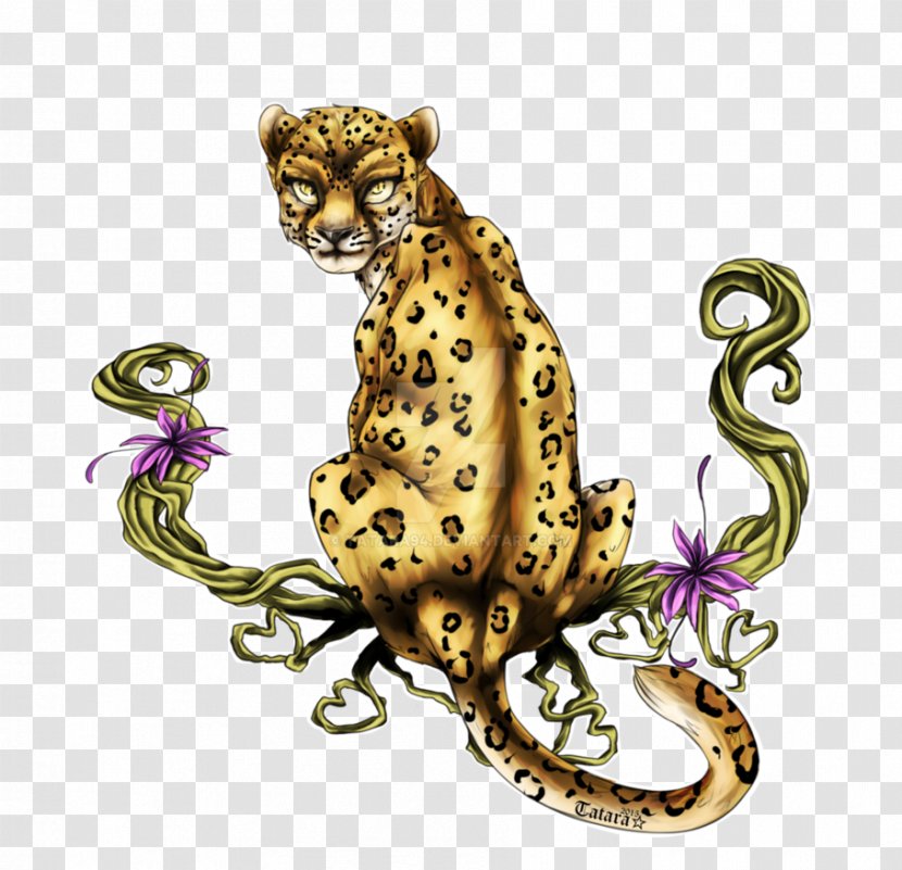 Leopard Cheetah Big Cat Felidae Transparent PNG