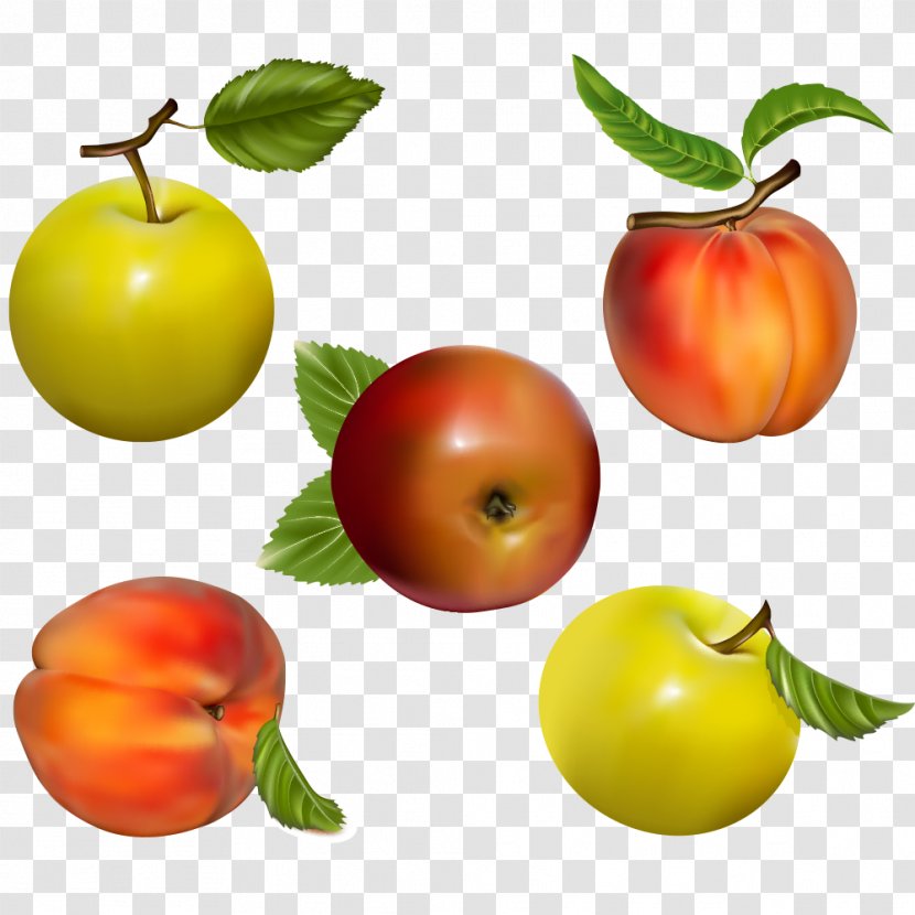 Juice Fruit Peach Apple - Peaches Transparent PNG