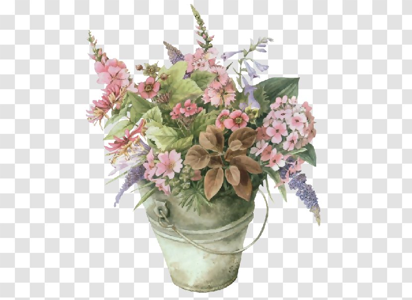 Floral Design Watercolor Painting Artist - Writer - Ink Pot Transparent PNG