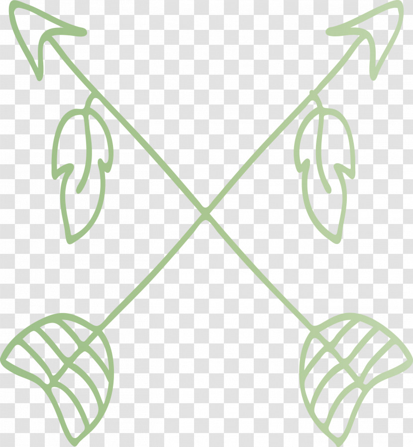 Boho Arrow Transparent PNG