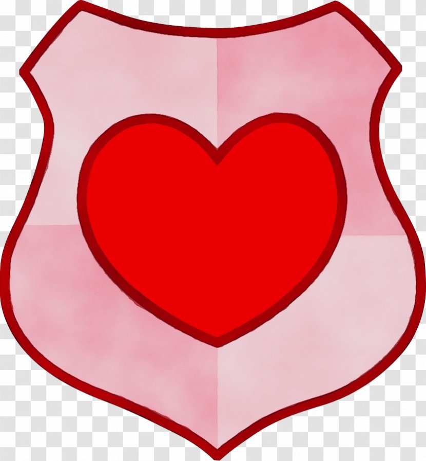 Love Heart Symbol - Paint - Valentines Day Transparent PNG