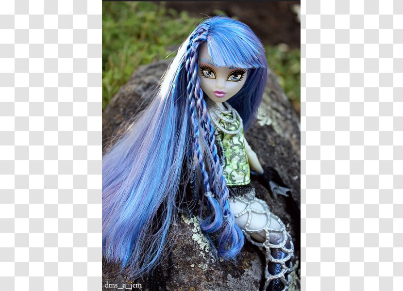 Doll Monster High Siren Mattel - Black Hair Transparent PNG