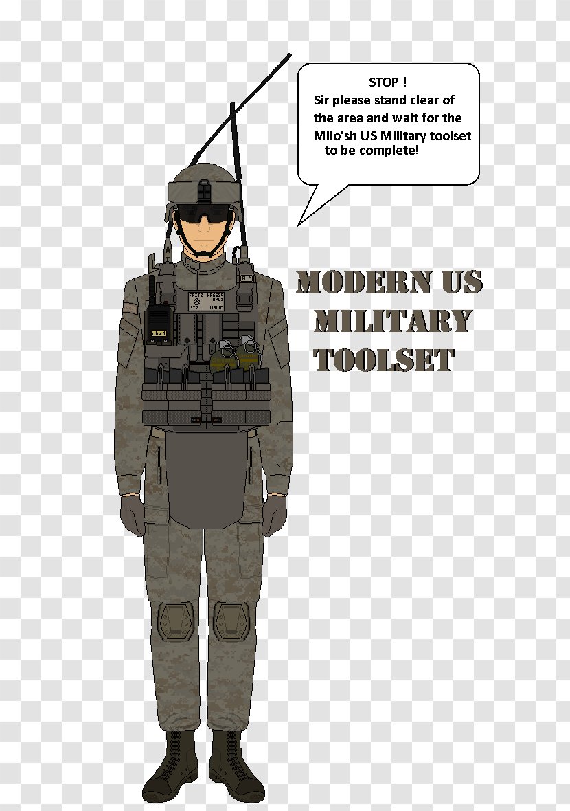 Soldier Infantry Military Uniform United States Armed Forces - Organization Transparent PNG