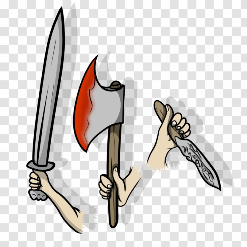 Viking Age Arms And Armour Sword Weapon - Axe Transparent PNG