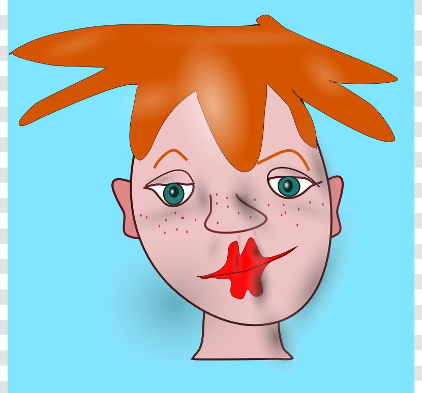 Cartoon Clip Art - Frame - Picture Of Lips Transparent PNG