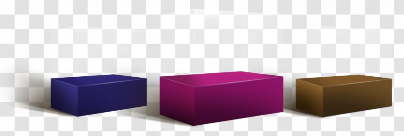 Rectangle Purple Box - Transparent Glass Transparent PNG