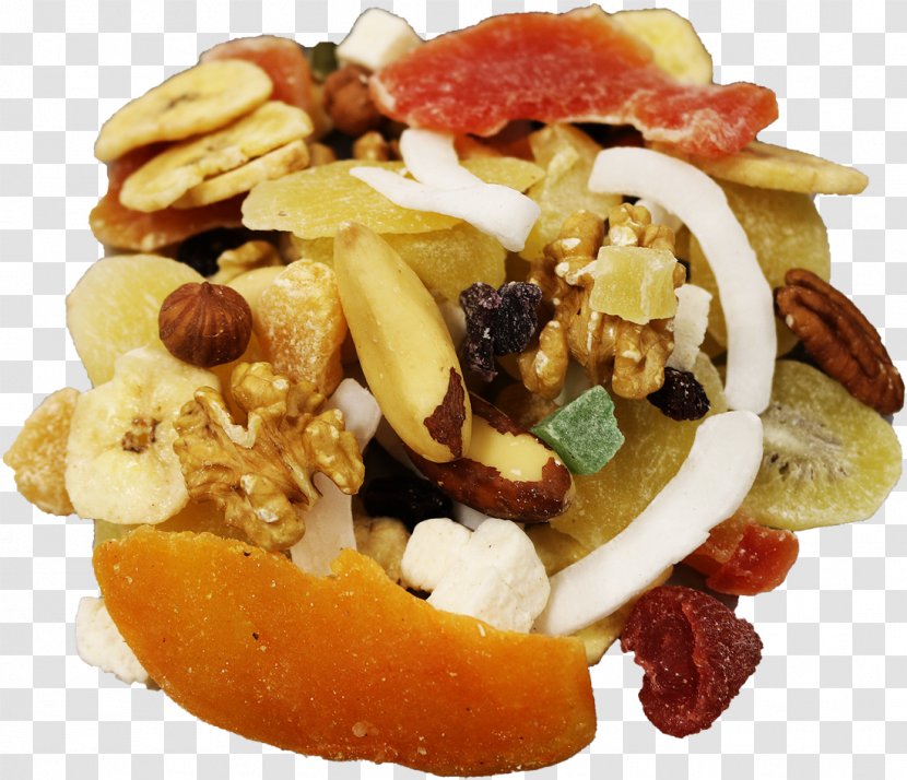 Vegetarian Cuisine Mixed Nuts Hazelnut Dried Fruit - Frozen Dessert - Mix Transparent PNG