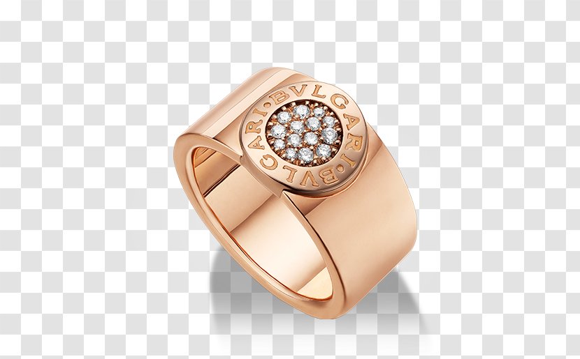 Bulgari Engagement Ring Jewellery Gold - Rings Transparent PNG