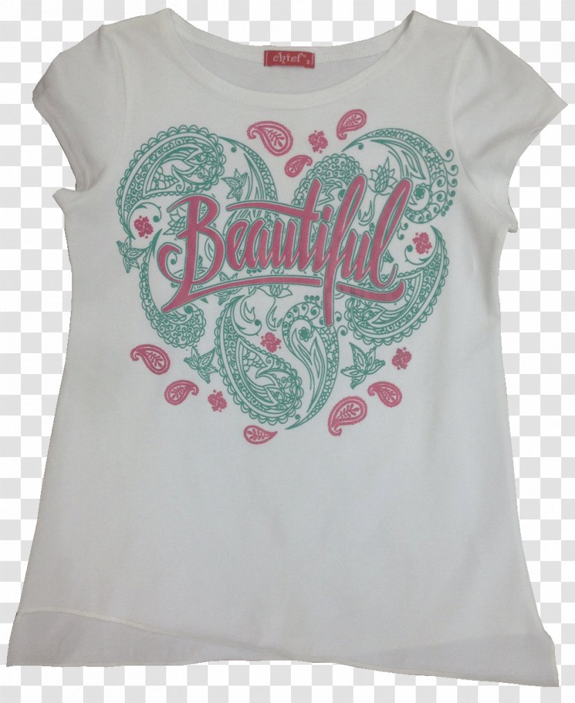 T-shirt Sleeveless Shirt Outerwear Textile - Flower Transparent PNG