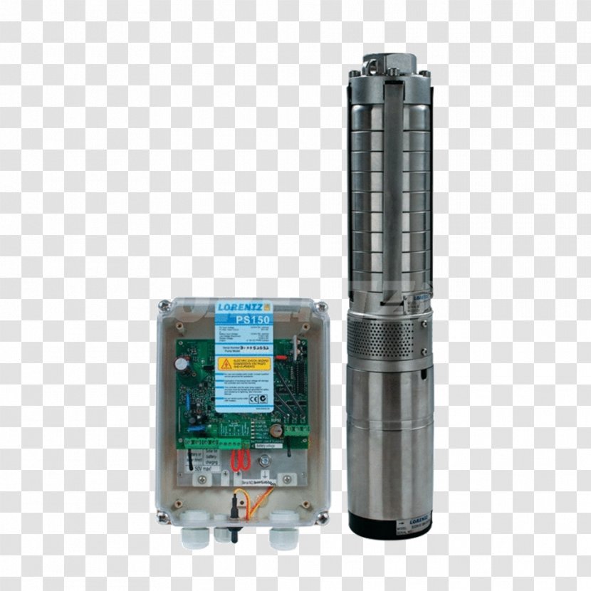 Submersible Pump Solar-powered Centrifugal Borehole - Water Well - Solar System Transparent PNG