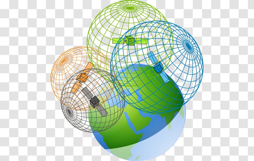 GPS Navigation Systems Trilateration Satellite Blocks Global Positioning System - World Geodetic - Cliparts Transparent PNG