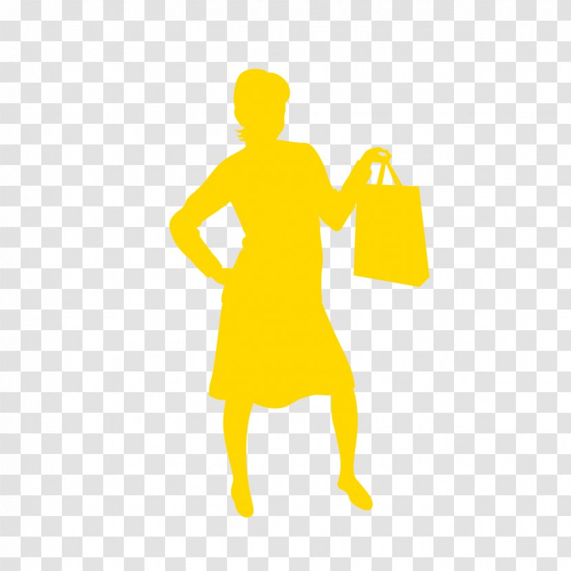 Silhouette Drawing Cartoon - Woman Character Clip Icon Transparent PNG
