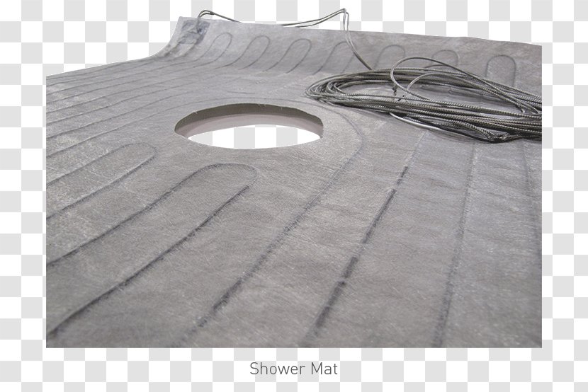 Underfloor Heating Mat Shower Carpet - Wood Transparent PNG
