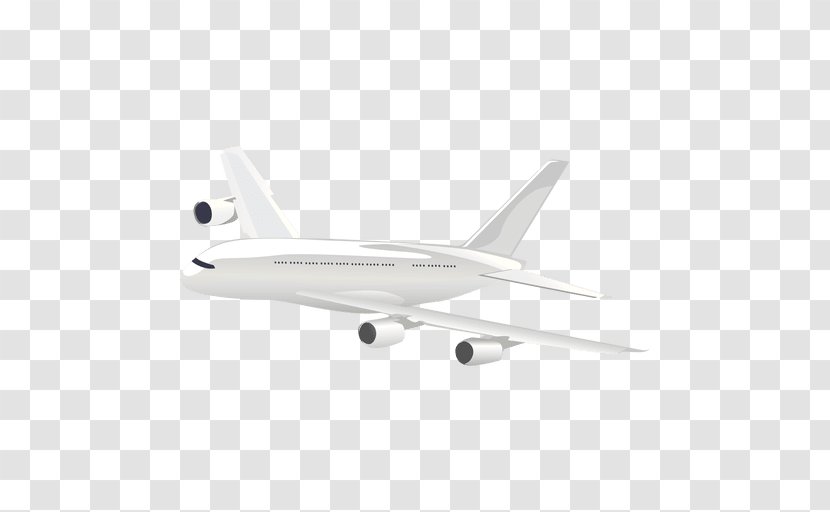 Aircraft Airbus A380 Airplane Air Travel - Narrowbody - Cartoon Transparent PNG