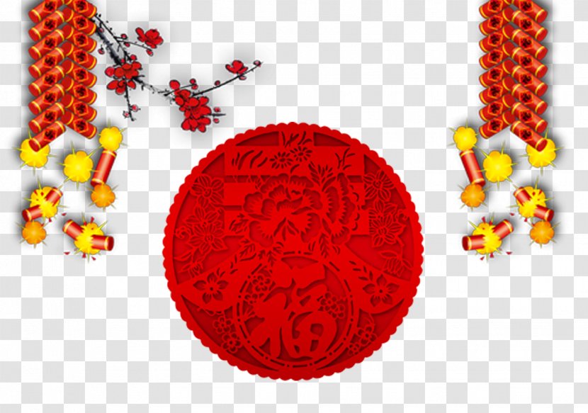 Chinese New Year Firecracker Lunar - Traditional Holidays - Firecrackers Transparent PNG