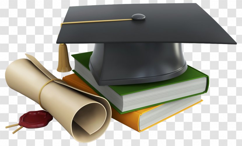 Square Academic Cap Graduation Ceremony Diploma Clip Art - Book - Books, Cap, Hat, Transparent PNG