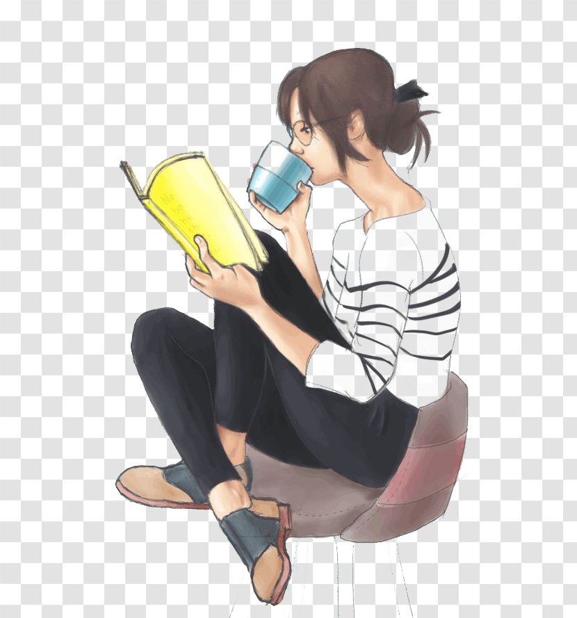 Annabeth Chase Reading Book Writing Idgie Threadgoode - Heart - Girls Transparent PNG