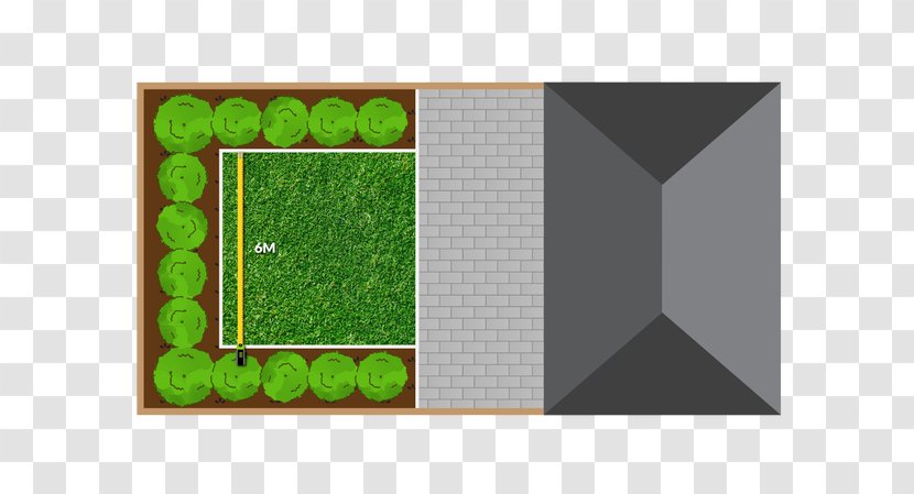 Lawn Artificial Turf Measurement Rectangle - Grass - Run Transparent PNG